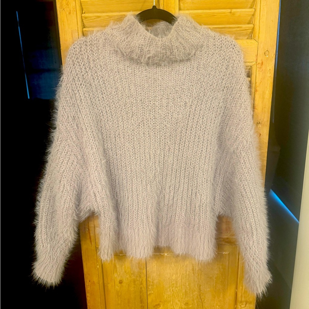 Lavender Express sweater
